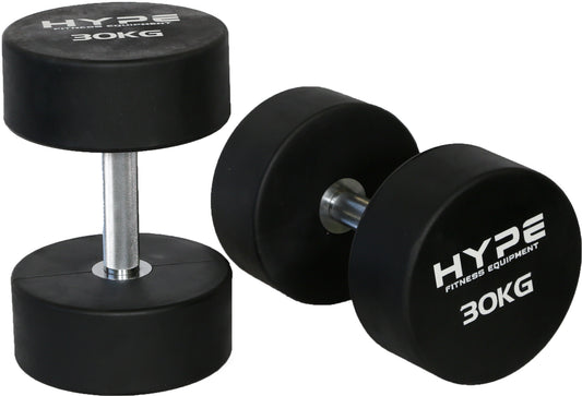 Round Dumbbells with Hype Logo